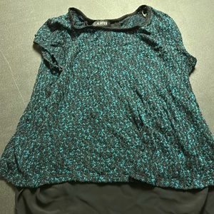 A. Byer Medium green dress shirt NWOT